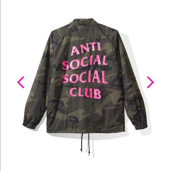 anti social club jacket